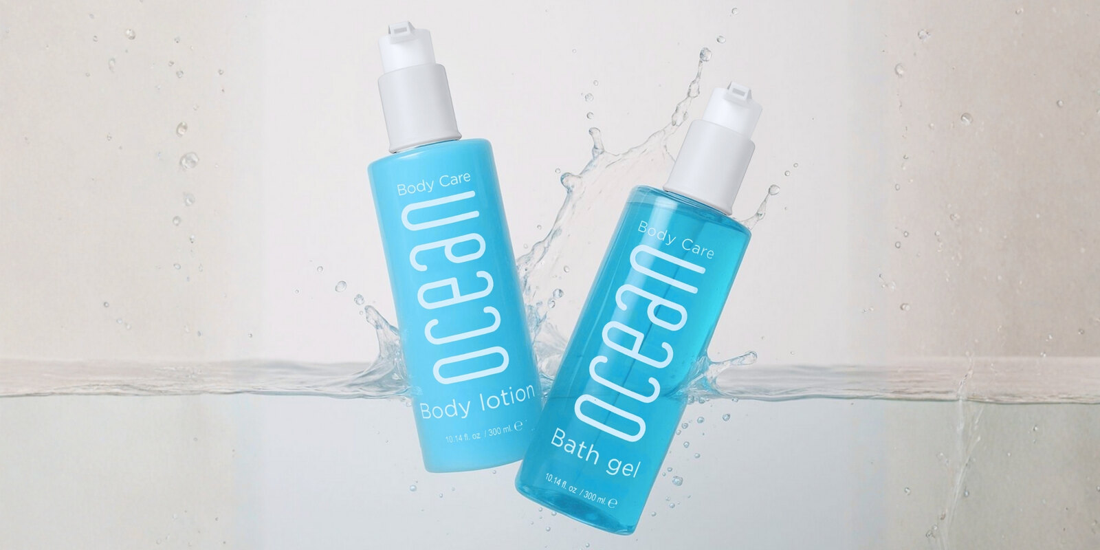 Lande Ocean, hotelska kozmetika sa mirisom mora, dozeri 300 ml i bočice 30 ml