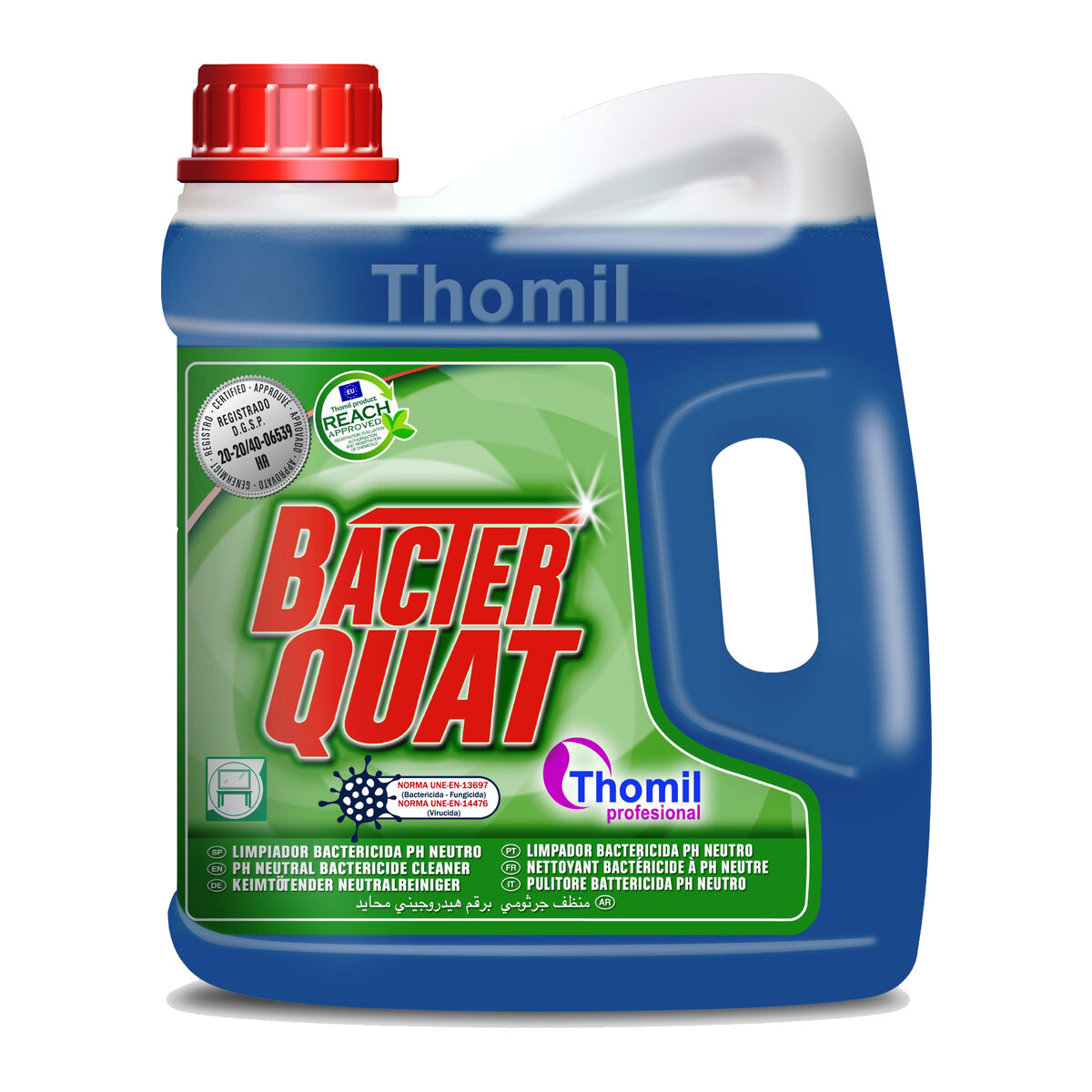 Thomil Bacter-Quat, sredstvo za čišćenje i dezinfekciju površina, 4 l