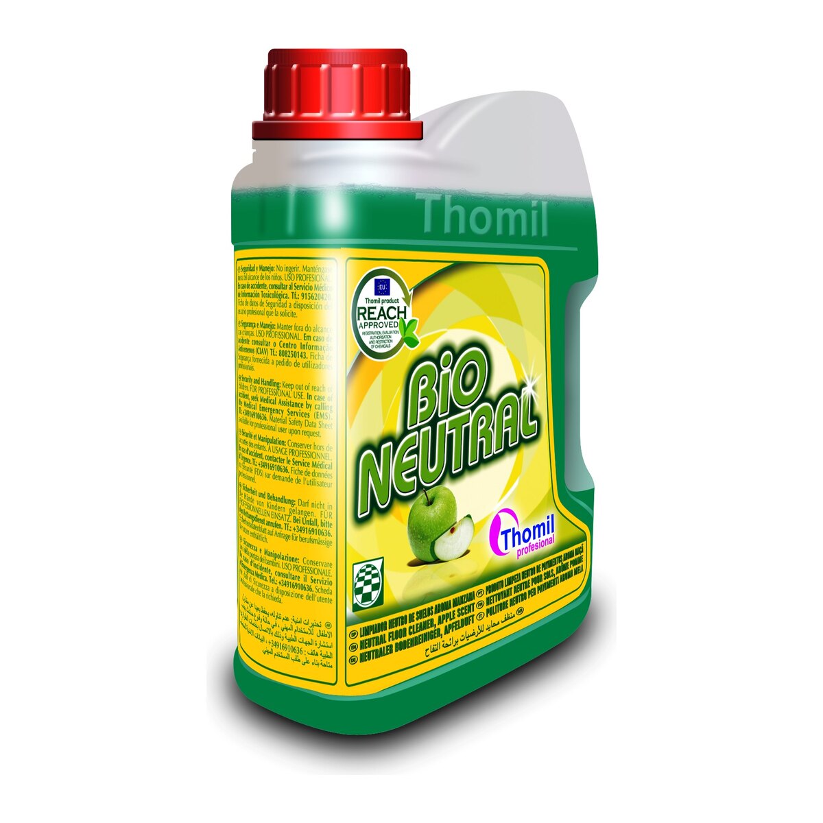 Thomil Bio Neutral Apple, neutralno sredstvo za podove sa mirisom jabuke, 2 l