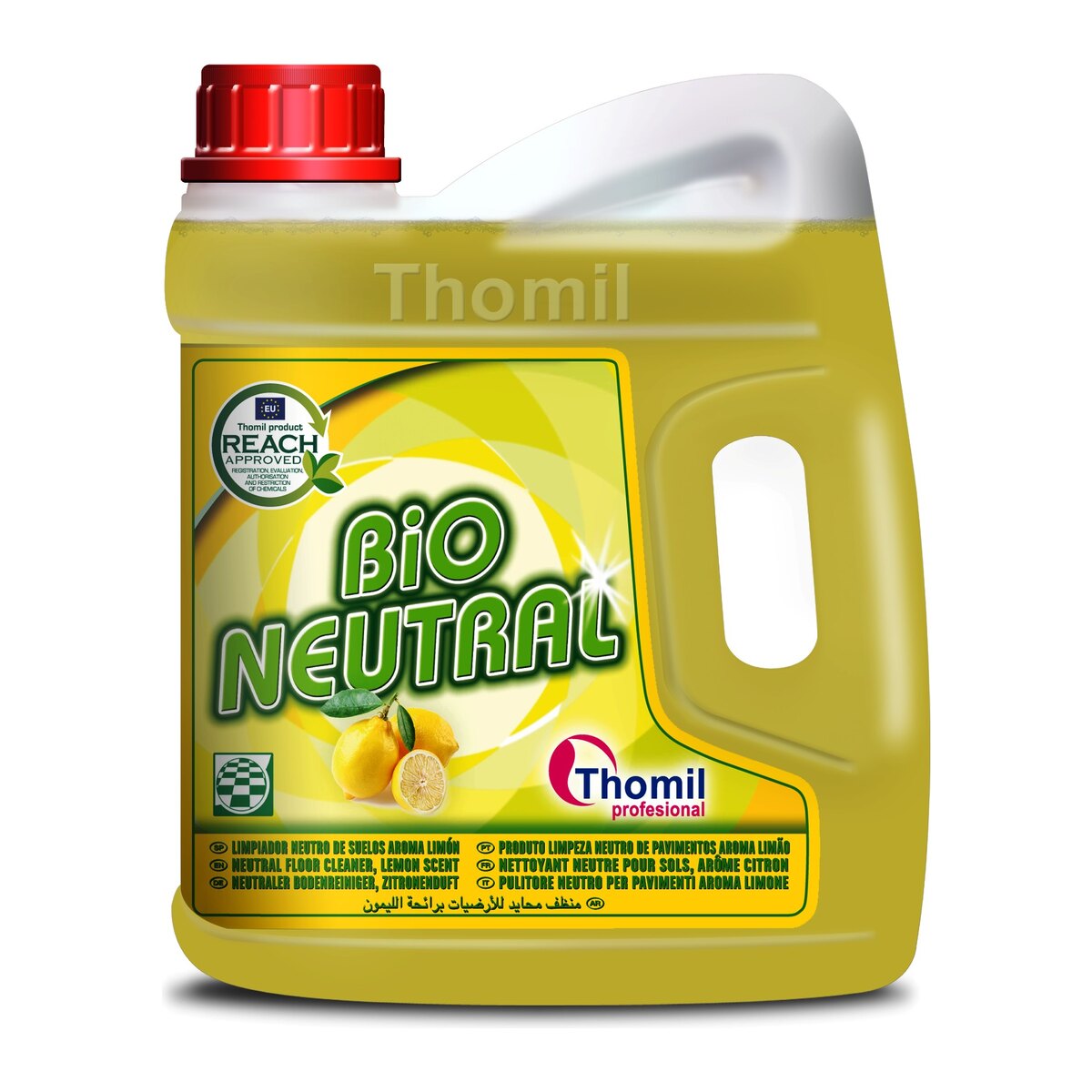 Thomil Bio Neutral Lemon, neutralno sredstvo za podove sa mirisom limuna, 4 l