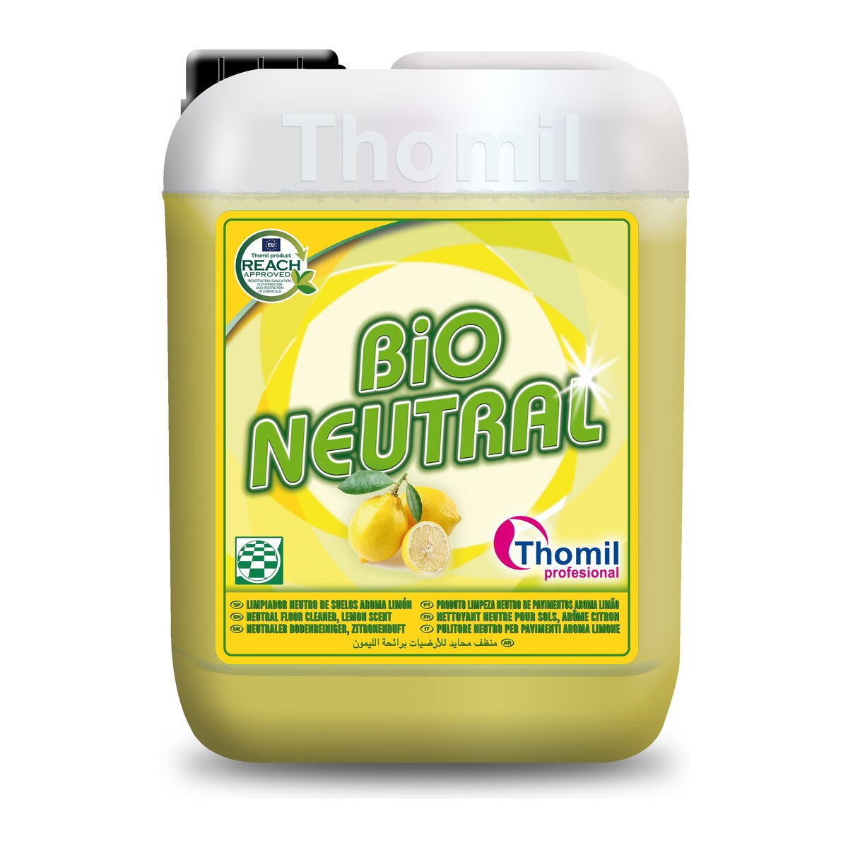 Thomil Bio Neutral Lemon, neutralno sredstvo za podove sa mirisom limuna, 10 l