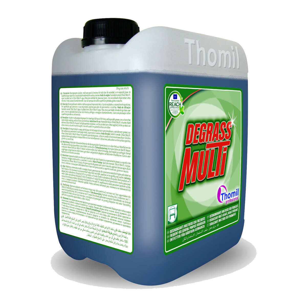 Thomil Degrass Multi, univerzalni odmašćivač za kuhinje i podove, 10 l
