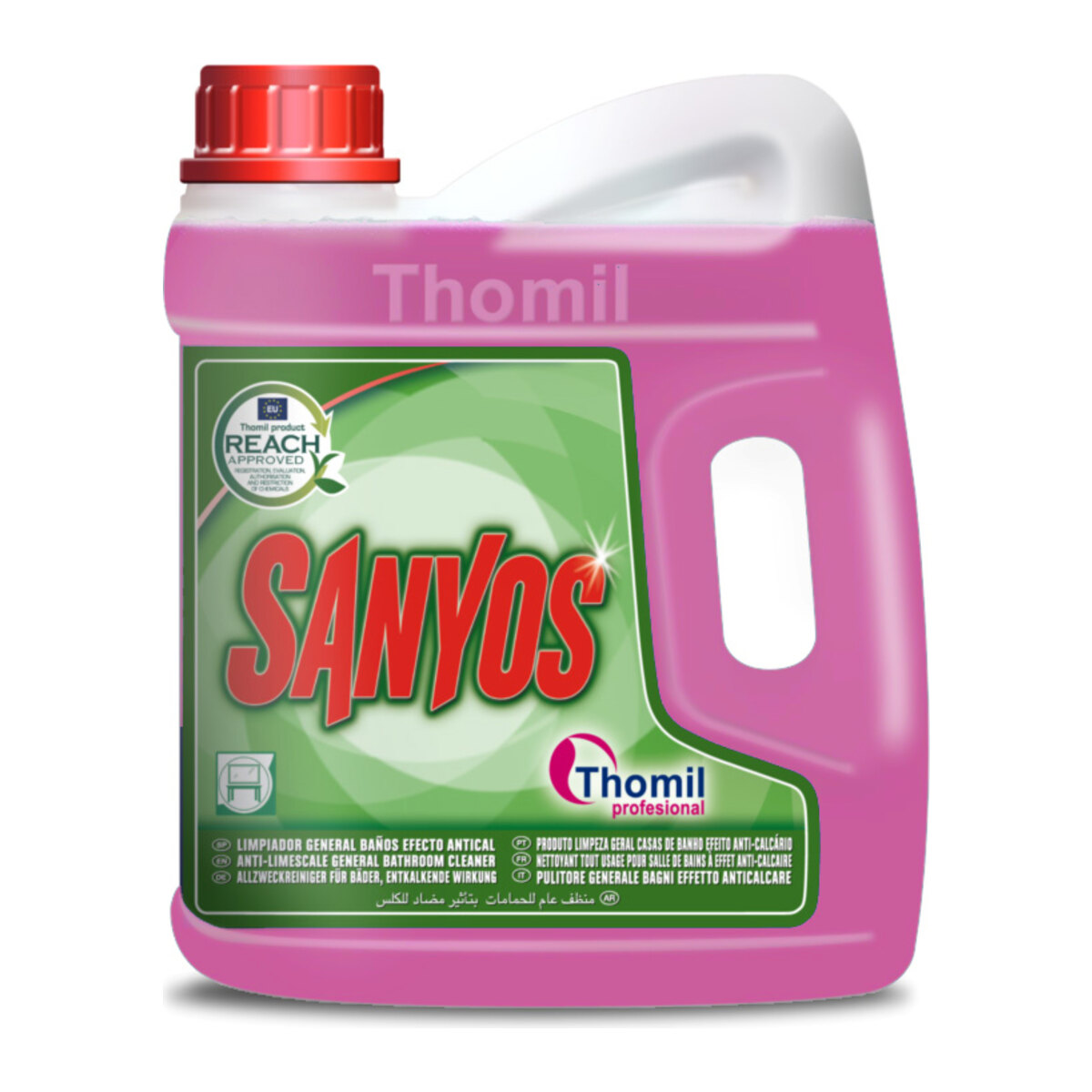 Thomil Sanyos, sredstvo za kupatila protiv kamenca, 4 l
