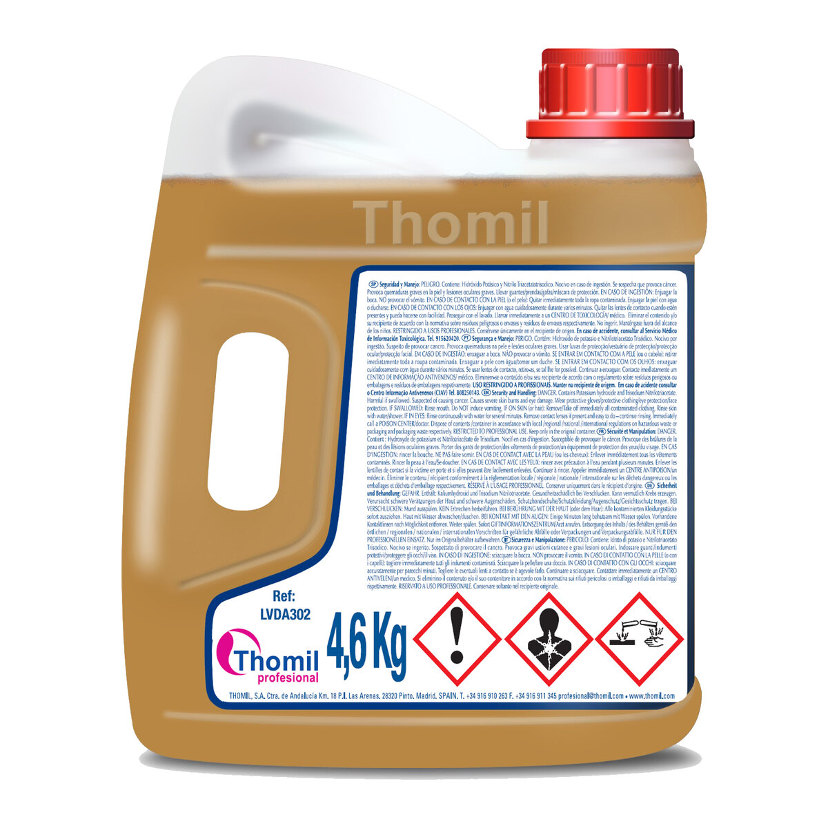 Thomil Universal Plus, deterdžent za mašinsko pranje posuđa, tvrda voda, 4,6 kg