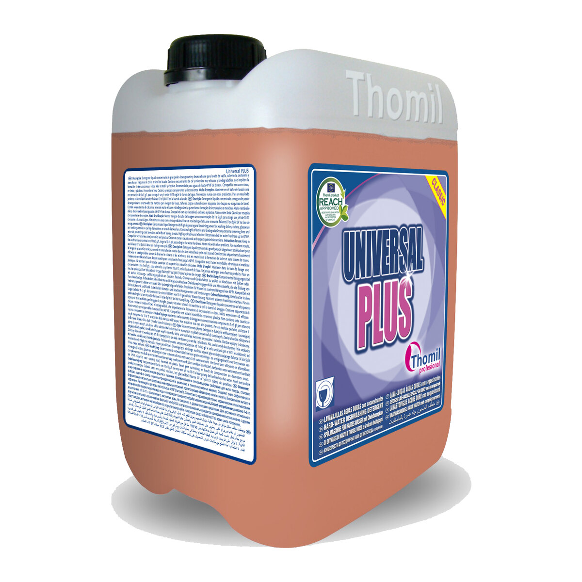 Thomil Universal Plus, deterdžent za mašinsko pranje posuđa, tvrda voda, 25 kg