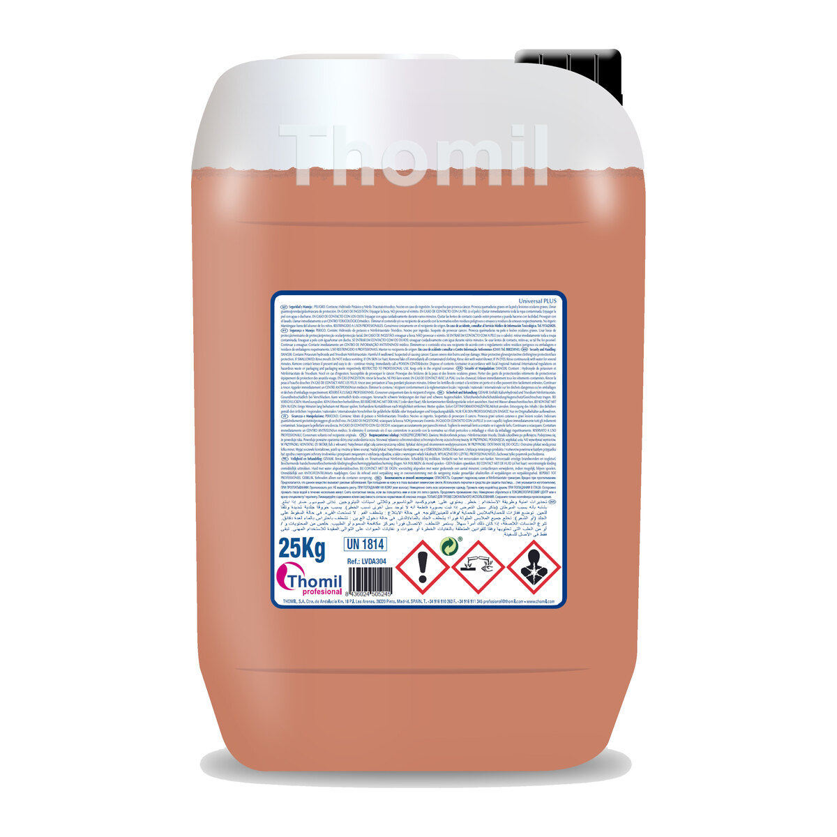 Thomil Universal Plus, deterdžent za mašinsko pranje posuđa, tvrda voda, 25 kg